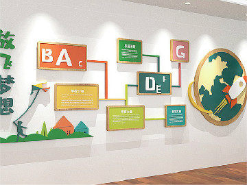 <b>文化墻設計怎么做?要有藝術表現(xiàn)力</b>