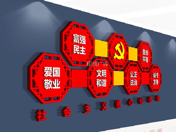 上海黨建文化墻展廳設計方案有哪些特點？